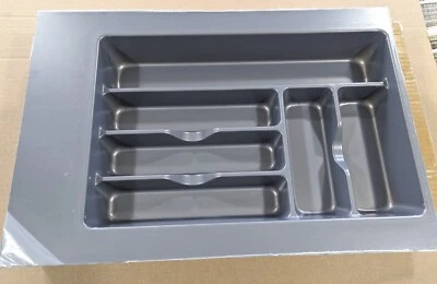 Rev-A-Shelf GCT-2S-52 Glossy Silver Cutlery Tray Insert  - Image 1 of 4