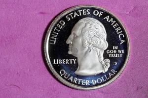 ESTATE FIND 2005 - S PROOF "OREGON" Washington Quarter! #N05315 - Picture 1 of 2