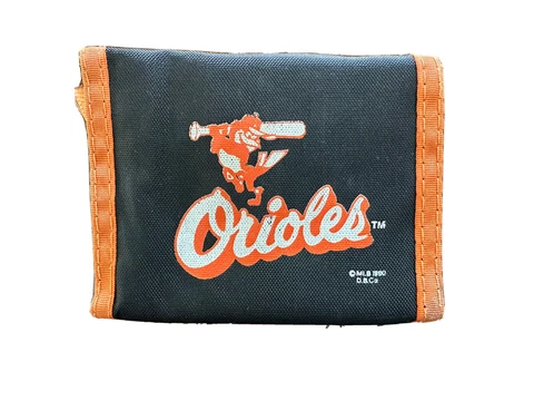 Vintage Baltimore Orioles Wallet 1990 Cover