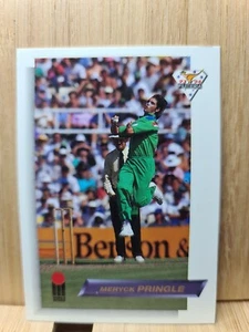 MERYCK PRINGLE🏆1993/94 #44 Futera SOUTH AFRICA The Ashes Cricket Card🏆F.P. - Bild 1 von 2