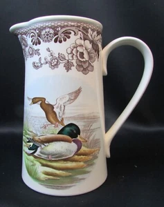 Vintage Retired Spode Woodland 8" Mallard Duck Windsor Jug S3422-AO - Picture 1 of 3