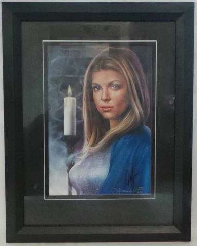 BUFFY : AUTOGRAPHED PHOTO BY TARA MACLAY A.K.A. AMBER BENSON. (CCB) Cover