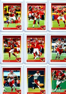 2024 Score Football Kansas City Chiefs Team Set 15 Base ++ 3 Inserts ++ - Picture 1 of 6
