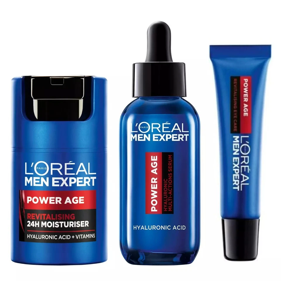 L'Oréal Men Expert Men's Eye Cream Serum Hyaluronic Acid Eye Care for Ageing*NEW - Image 1 of 1