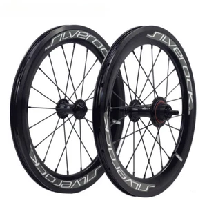 16 Inch Bike Wheelset 5 Speed 1 3/8" Rim for Brompton Folding Bicycle Wheels - Picture 1 of 22