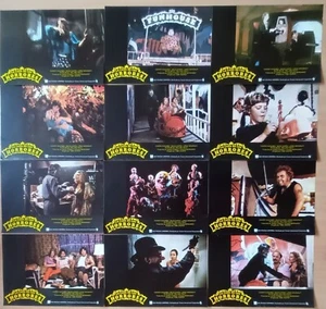 The Funhouse ORIGINAL Spanish '81 LOBBY CARD SET Tobe Hooper Slasher Horror - Bild 1 von 3