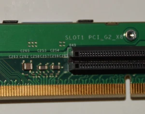 ※Modified Slot ~ Run a GPU!※ ~ Dell C480N ~ PowerEdge R610 PCIe Riser Board Card - Picture 1 of 5