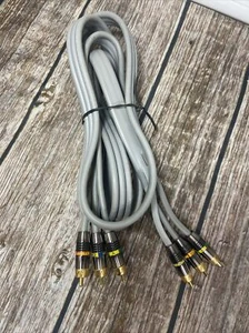 Monster Cable MSeries M500V Component Video 6ft 24K Plug Maximum Signal Strength - Picture 1 of 9
