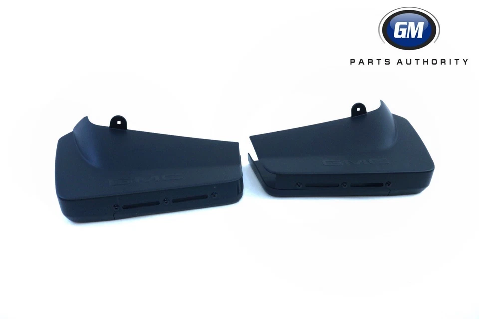 GMC Sierra 2500HD 3500HD 2020-2025 protectores contra salpicaduras moldeados traseros 84254761 negro original Foto 1 de 4