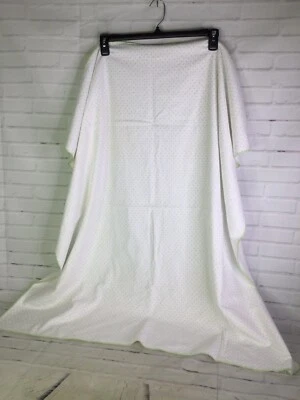 Manta bebé algodón 2003 123 diseños de envoltura blanca con puntos verdes Foto 1 de 4