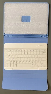 KBCASE iPad4/5th Gen Tablet Keyboard Case Light Blue - Image 1 of 4