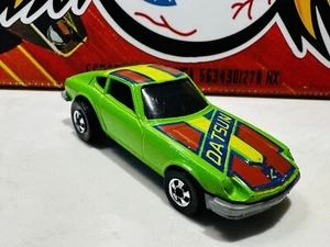 Hot Wheels Blackwall Speed Machines Green Datsun Z Whiz Dark Orange Tampo - Picture 1 of 13
