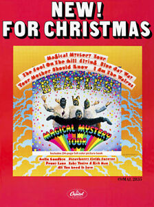 The Beatles - Magical Mystery Tour - 1967 - Album Release Promotional Poster