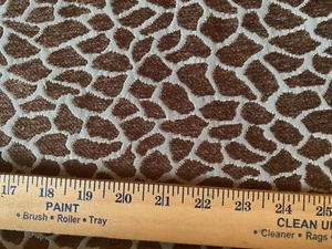 Giraffe Animal Print Upholstery Fabric (R545) (RK7) - Picture 1 of 2