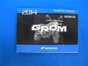 Honda 2014 GROM125 New Old Stock Original Owners Manual t10 - Bild 1 von 4
