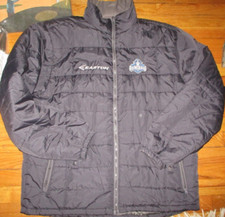 Team Issued Navy MILWAUKEE ADMIRALS Zip Up Puffer Jacket XXL Easton Embroidered