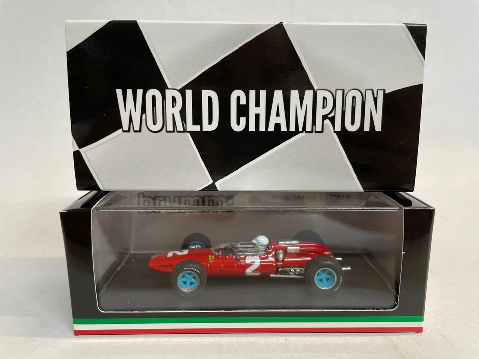 Brumm Ferrari 158 F1 #2 Surtees World Champion 1964 GP Italy 1/43 R290-CH - Immagine 1 di 2