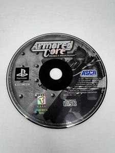 Disco Armored Core: Project Phantasma (Sony PlayStation 1, 1998) Ps1 solo probado - Imagen 1 de 4