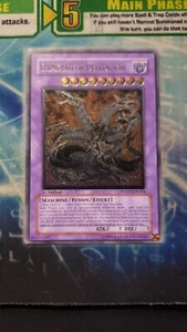 Yugioh GERMAN Chimeratech Overdragon POTD-DE034 1st Edition Ultimate Rare MP - Picture 1 of 3