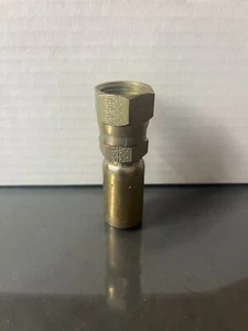 2er Set - Eaton 06U-610 Crimpverschraubung 3/8" Schlauch x 5/8" JIC schwenkbar - Bild 1 von 1