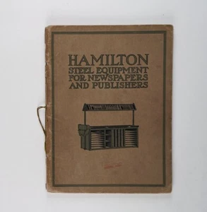 Rare 1900s Catalogs of The Hamilton Manufacturing Co. Hamilton Steel Equipment  - Bild 1 von 10