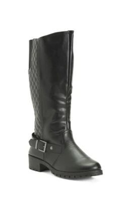 Olivia Miller Women's|  Angel Side Buckle Boot|  Size 6| Black color| New! - Image 1 of 3