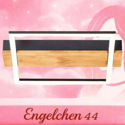 LED Deckenlampe D10D Brilliant Leuchten Loneos 3000lm 3000K 3 Stufen Dimmer Holz - Bild 1 von 4