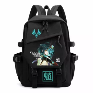 Genshin Impact Game Cosplay Rucksacke Tasche BACK PACK Bag 42x29x13cm Nylon - Bild 1 von 5