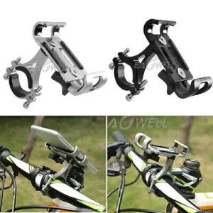 Universal 360° Alloy Bike Bicycle Handlebar Mount Holder For iPhone 12 11 Pro XS - Picture 1 of 22