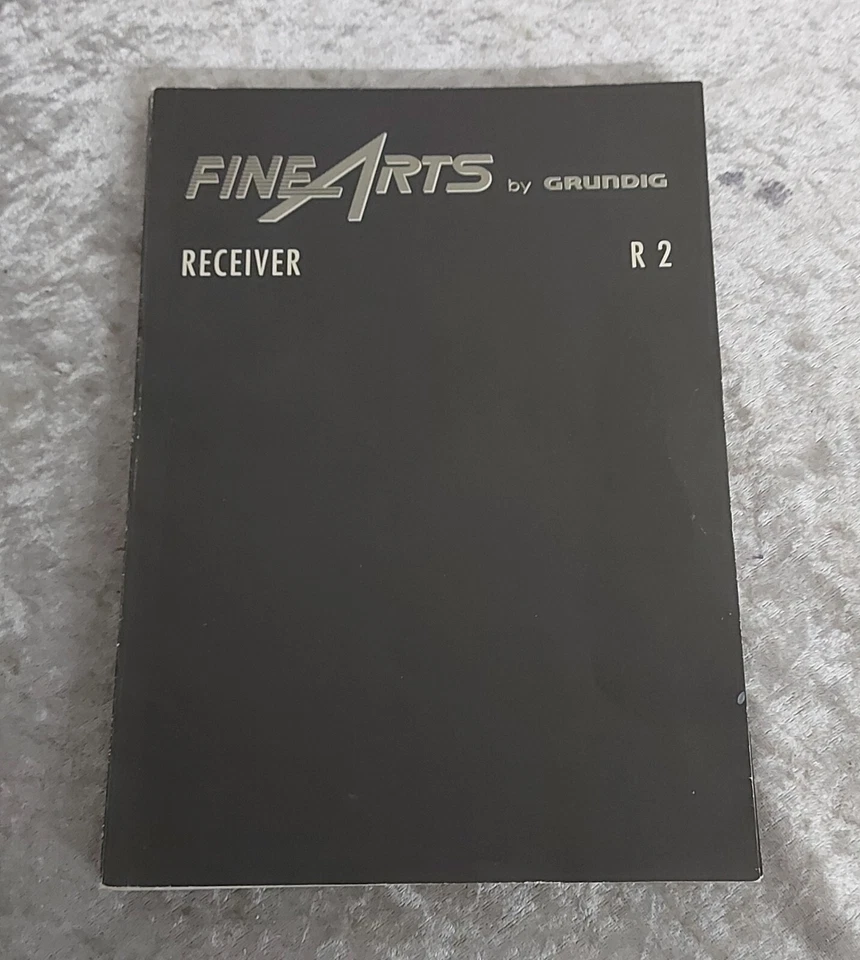 Grundig Fine Arts Receiver R1 Anleitung  - Bild 1 von 1