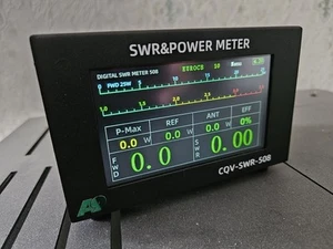 CQV SWR 508 Tosmètre Rosmètre Wattmètre RADIO CB ( EUROCB CRT PRESIDEND MIDLAND - Zdjęcie 1 z 9
