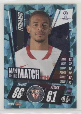 2020-21 Topps Match Attax UCL Festive Box Man of the Match Fernando #MTM2 - Image 1 of 2