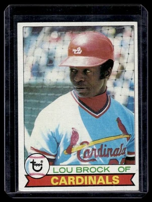 1979 Topps Lou Brock St. Louis Cardinals #665 - Image 1 of 2