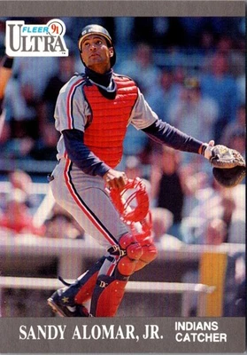 1991 Ultra Sandy Alomar Jr. #105 Cleveland Indians Baseball Card - Image 1 of 2