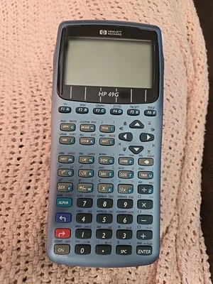 Hewlett Packard HP49G Graphing Calculator - Used - Image 1 of 4