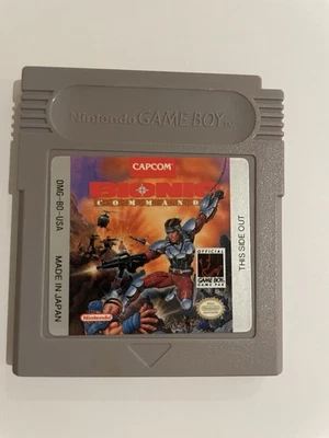 Original Bionic Commando Nintendo Gameboy Cartridge + Case, tested and working  - Image 1 of 4