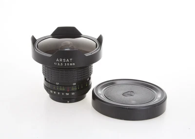 Lente ojo de pez Kiev Arsat 30 mm f/3,5 para montaje Pentacon 6 Foto 1 de 4