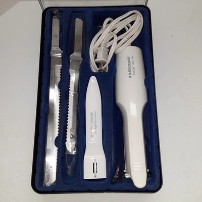 Электрический нож Black & Decker Slice Right EK300 2 ножа с коробкой протестирован - Изображение 1 из 4