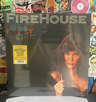 FIREHOUSE Self Titled NEW SMOKE & FIRE VINYL W/HYPE STICKER  Foto 1 de 3