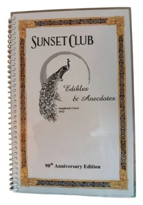 Sunset Club 2003 Edibles Anecdotes 90th Anniversary Seattle Recipes History - Bild 1 von 16