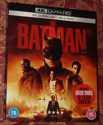 THE BATMAN 2022 4K UHD + BLU-RAY + SLIPCOVER BN&S IMMEDIATE DISPATCH - Image 1 of 4