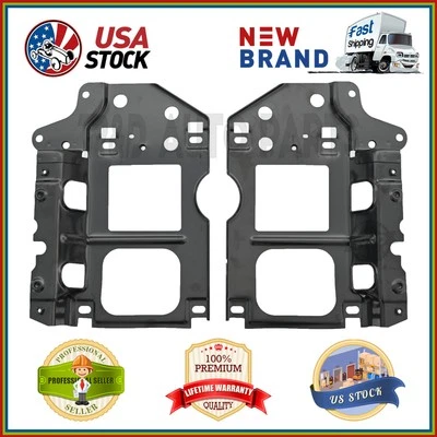 Soporte de núcleo de radiador LH&RH soportes de faros para Ford F150 F250 F350 1992-1997 Foto 1 de 4