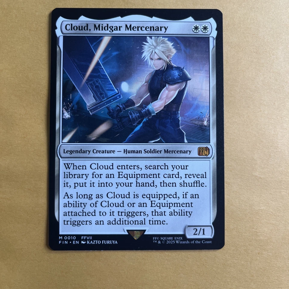 MTG Cloud, Midgar Mercenary Final Fantasy Regular 10 - Image 1 of 2