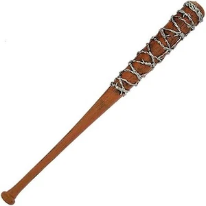 The Walking Dead 82.5cm LARP Foam Lucille Barbed Wire Baseball Bat Prop - Picture 1 of 1