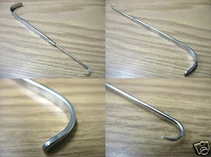 INSTRUMENTOS TRAQUEALES DE PUNTO AFILADO 6" GANCHO DE TRAQUEOTOMÍA - Imagen 1 de 1