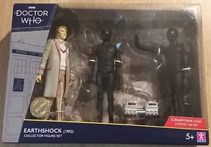 DOCTOR WHO EARTHSHOCK (1982) Collector figure Set. B+M Limited Edition. - Picture 1 of 1