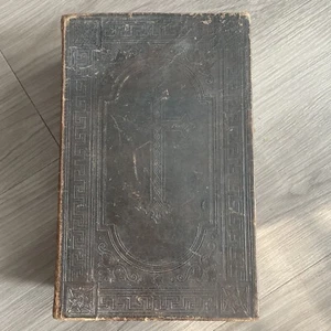 1863 German Holy Bible Martin Luther Heilige Schrift Die Bibel Stuttgart - Picture 1 of 9