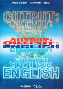 OUTPUT ENGLISH  Balboni Porcelli  MINERVA ITALICA - Imagen 1 de 1