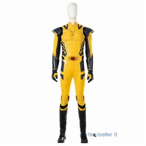 Deadpool 3 Wolverine Body Weste Leder Kleidung Cosplay Halloween Kostüm Männer - Bild 1 von 28