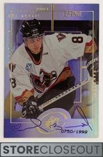 1999-00 Upper Deck SPX #166 Pavel Brendl Rookie Auto /1999 New York Rangers